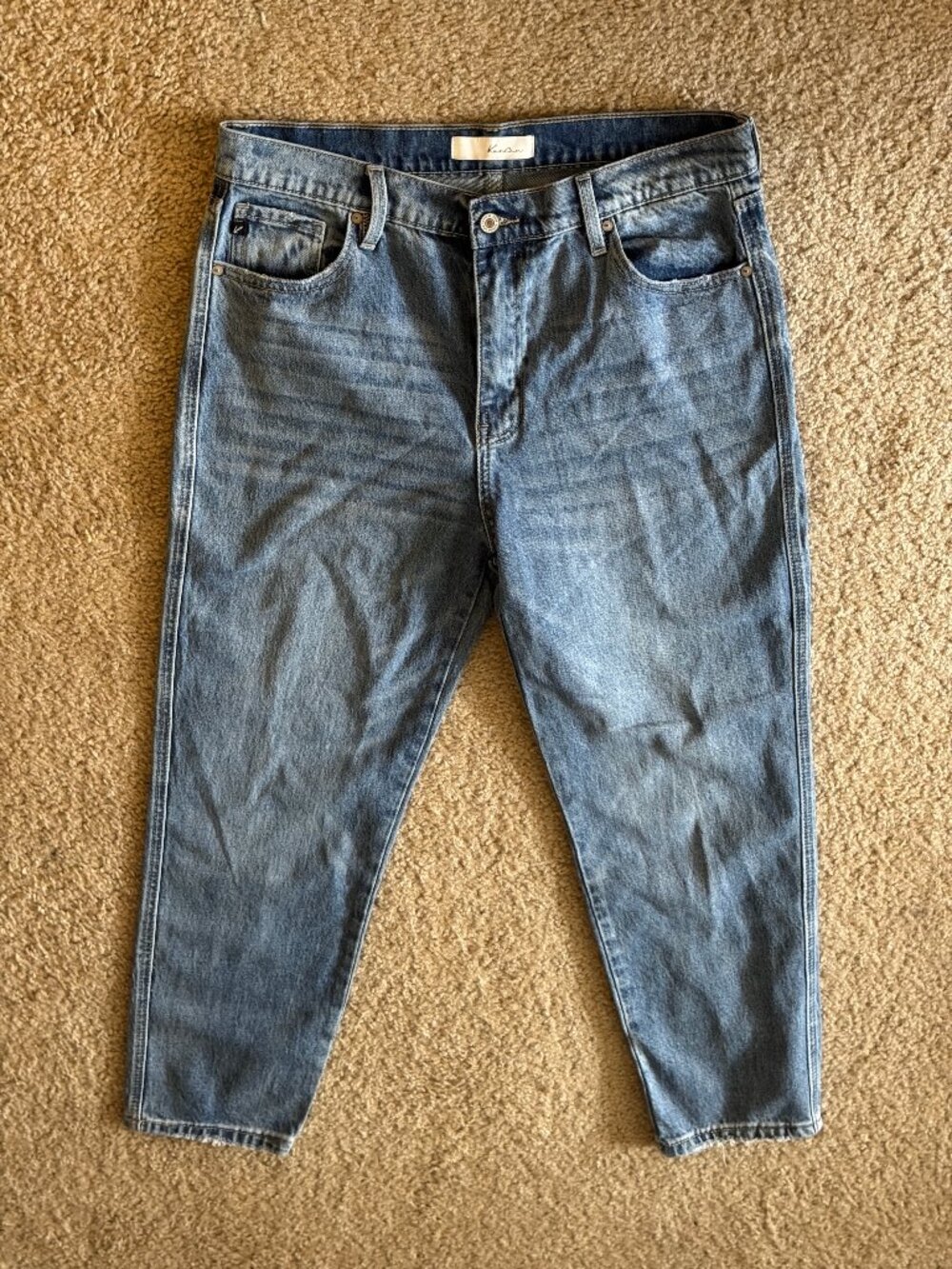 KanCan - Gabby High Rise Slouch - Straight Leg - Size 28